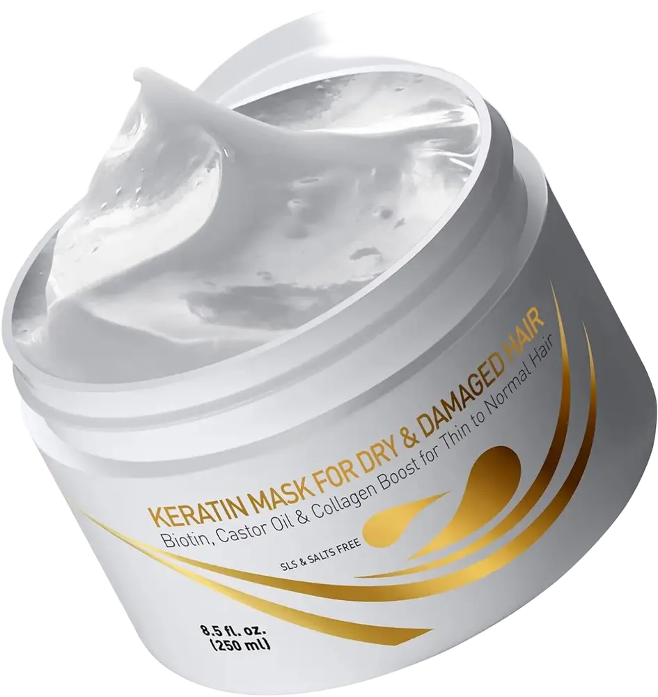 Vitamins Hair Cosmetics Keratin Hair Mask Deep Conditioner