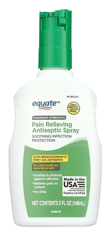 Equate Pain Relieving Antiseptic Spray