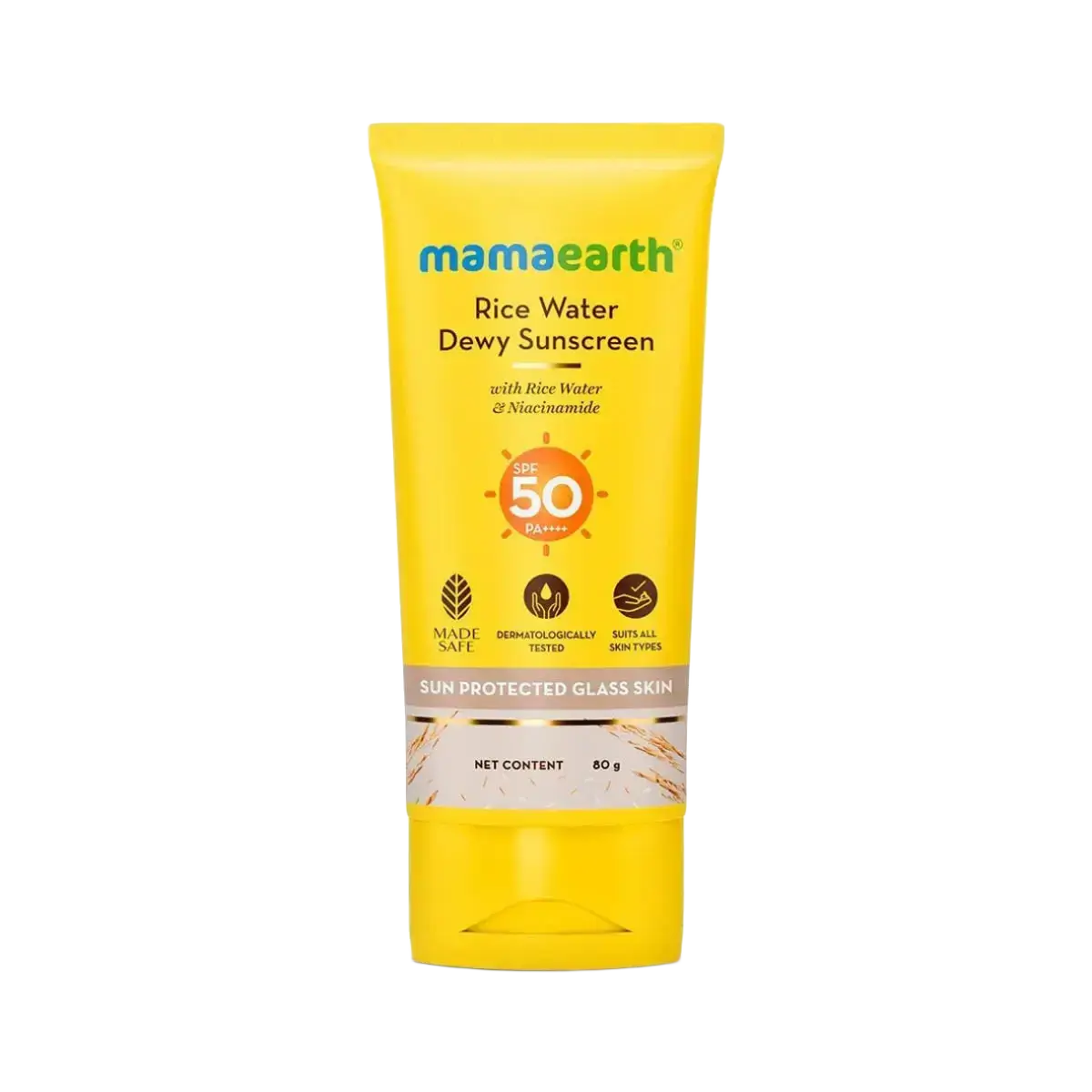 Mamaearth Rice Water Dewy Sunscreen SPF 50 PA++++
