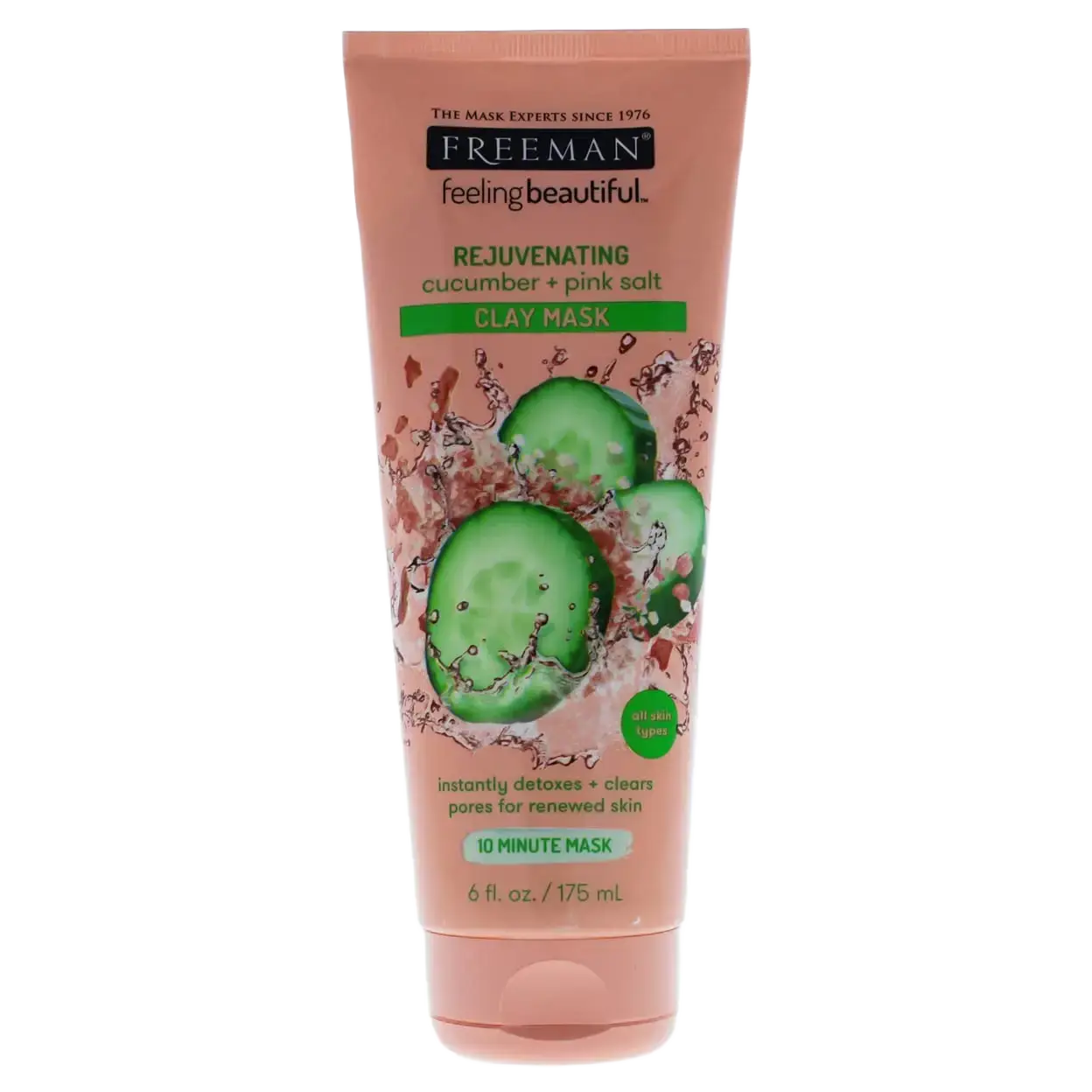 Freeman Rejuvenating Cucumber + Pink Salt Clay Mask