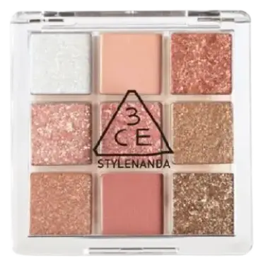 3CE Multi Eye Color Palette Clear Layer Edition #Delightful