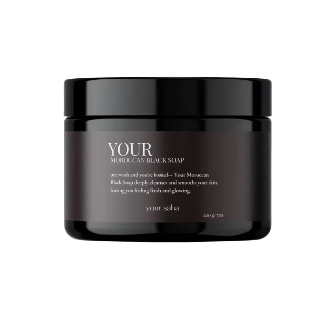 Your Saha Your Moroccan Black Soap