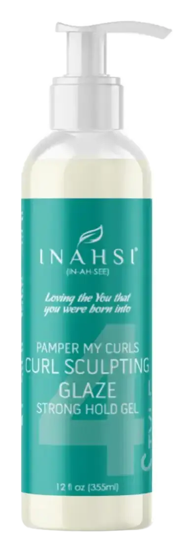 Inahsi Pamper My Curls Curl Sculpting Glaze Strong Hold Gel