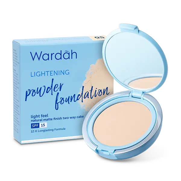 Wardah Lightening Powder Foundation 01 Light Beige