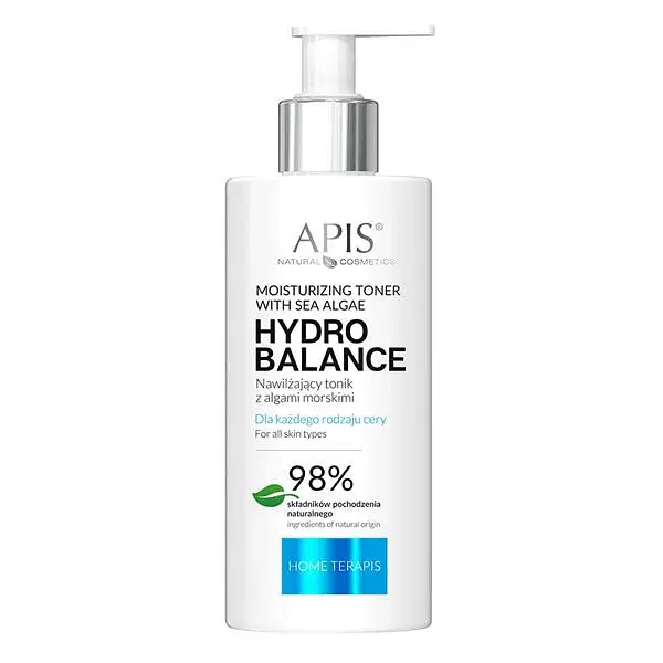APIS Natural Cosmetics Hydro Balance Nawilżający Tonik Do Twarzy