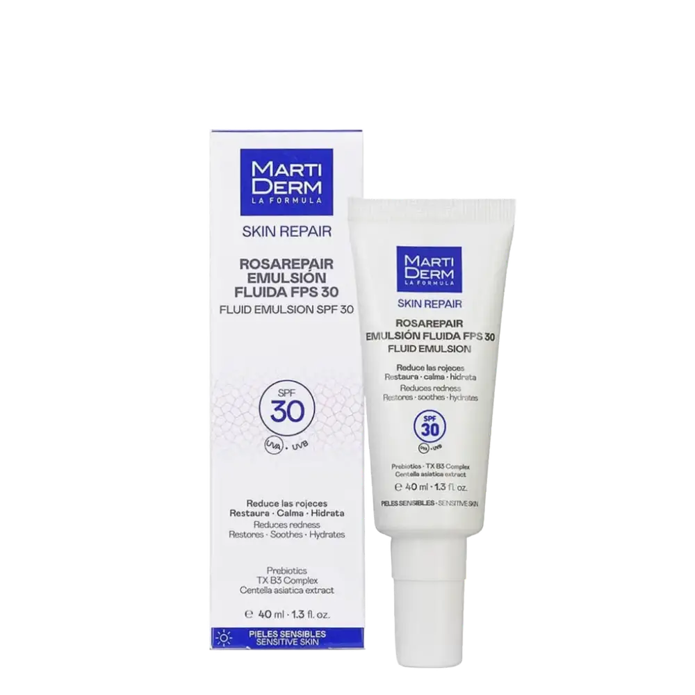 MartiDerm Rosarepair Emulsión Fluida FPS 30