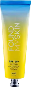 Found My Skin SPF50+ Tinted Face/Body Cream