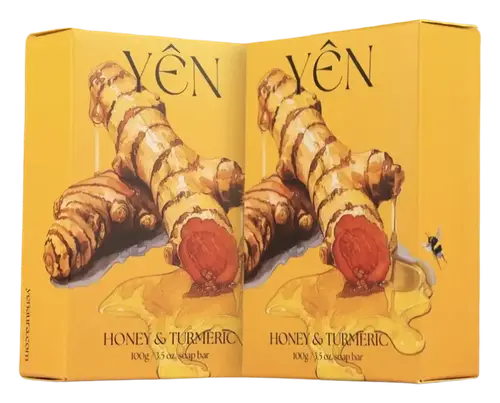 Yen Aura Skin Clearing Honey & Turmeric Bar