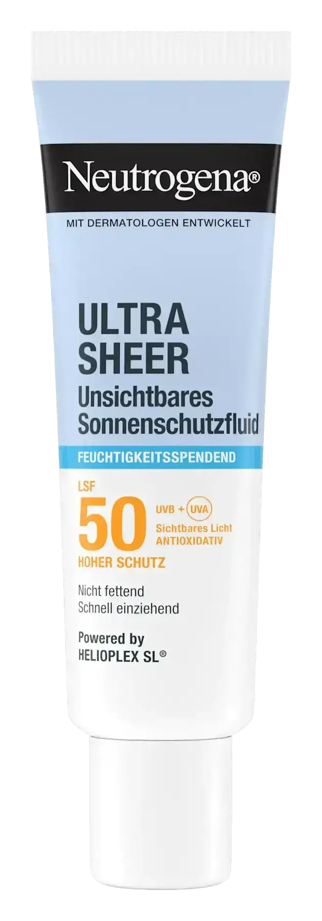 Neutrogena Ultra Sheer Invisible Fluid Sunscreen SPF 50 Germany