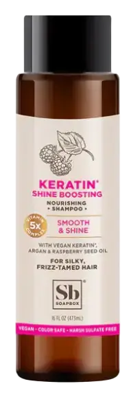 Soapbox Keratin Shine Boosting Shampoo