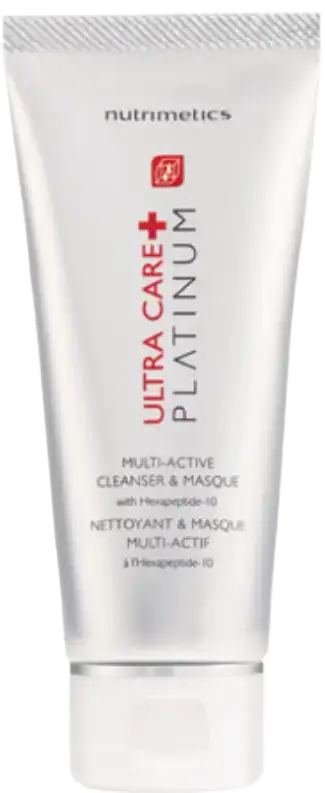 Nutrimetics Ultra Care+ Platinum Multi-Active Cleanser & Masque