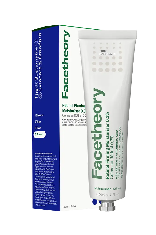 FaceTheory Retinol Firming Moisturiser 0.3% Unscented