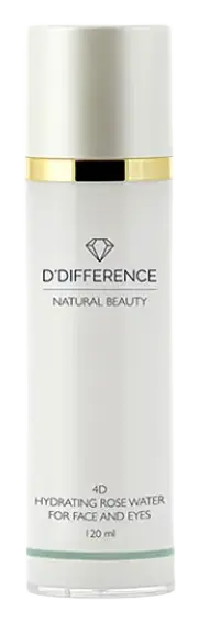 D’Difference 4D Hydrating Rosewater For Face And Eyes