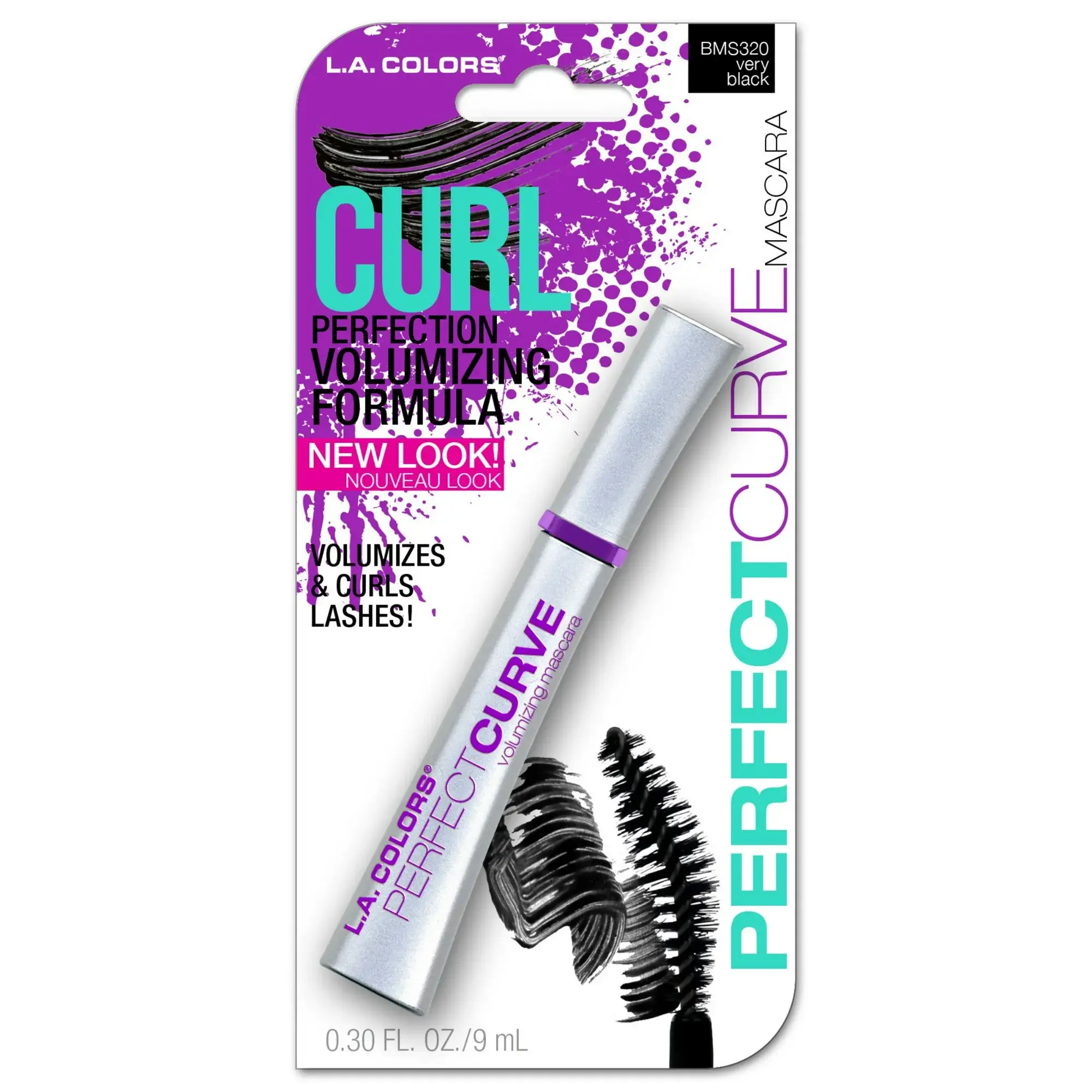 L.A. Colors ® Perfect Curve Mascara Black