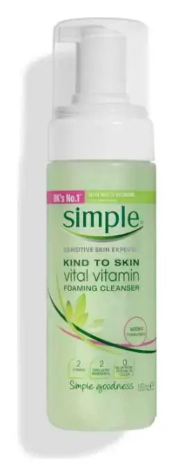 Simple Skincare Kind to Skin Vital Vitamin Foam Cleanser