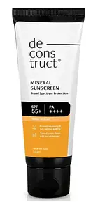 Deconstruct Mineral Sunscreen SPF 55+ PA++++