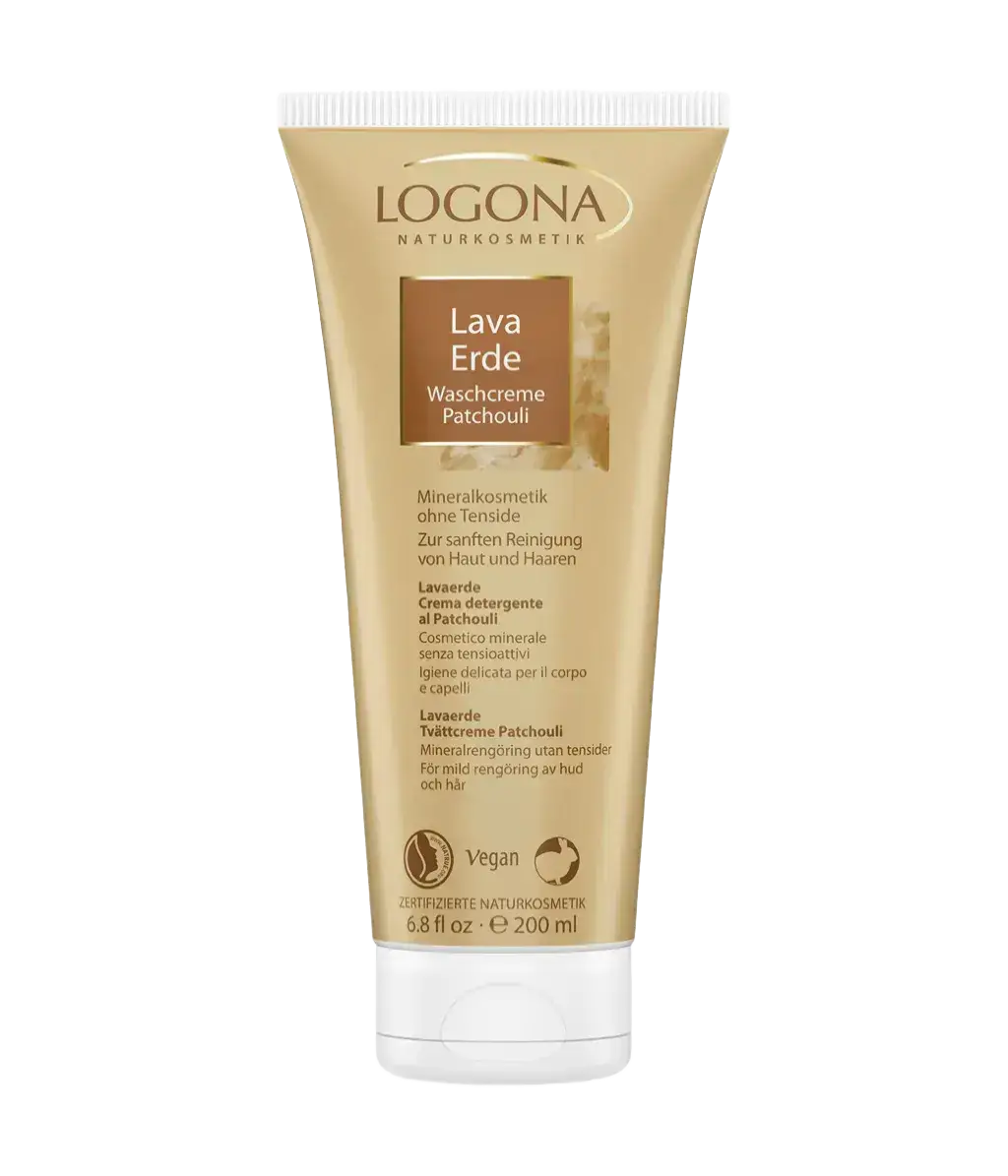 Logona Lava Erde Waschcreme Patchouli