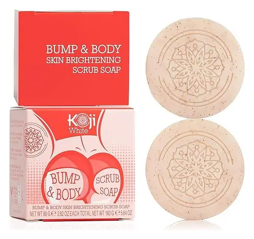 Koji White Bump & Body Skin Brightening Scrub Soap