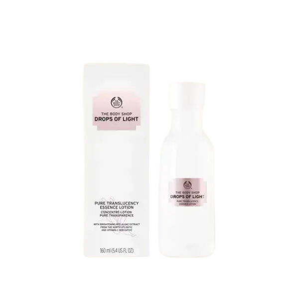 The Body Shop Drops Of Light Pure Translucency Essence Lotion