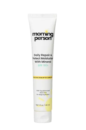Morning Person Daily Repair & Protect Moisturizer With Mineral SPF 50+