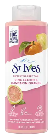 St. Ives Exfoliating Body Wash Pink Lemon & Mandarin Orange