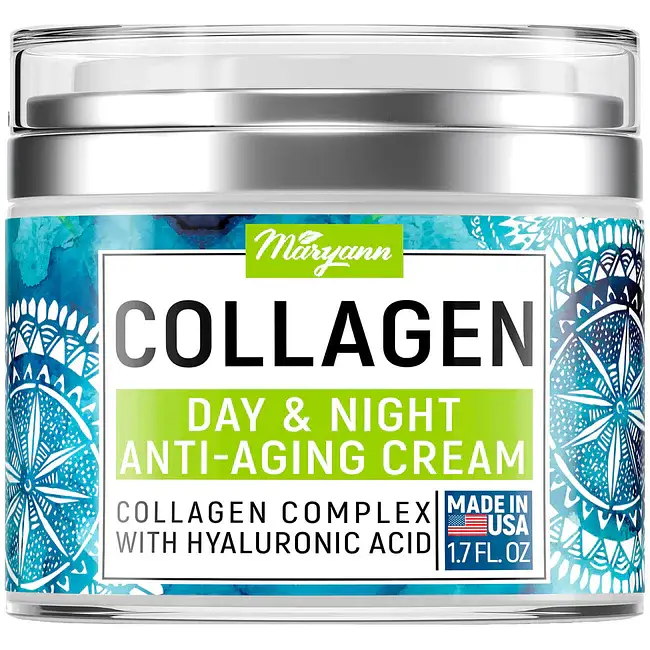 Maryann Organics Collagen Day & Night Anti-Aging Cream