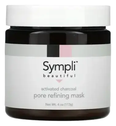 Sympli Beautiful Activated Charcoal Pore Refining Beauty Mask