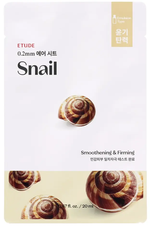 Etude House 0.2 Therapy Air Mask Snail