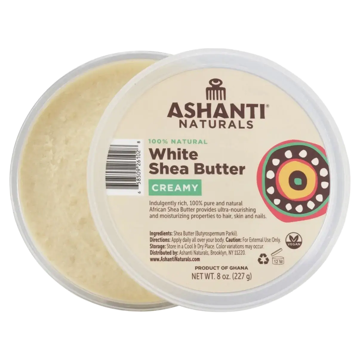 Ashanti Naturals Creamy White Shea Butter