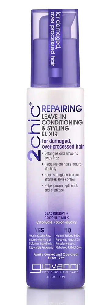 Giovanni 2Chic Repairing Leave-In Conditioning & Styling Elixir