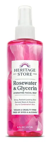 Heritage Store Rosewater & Glycerin Hydrating Facial Mist