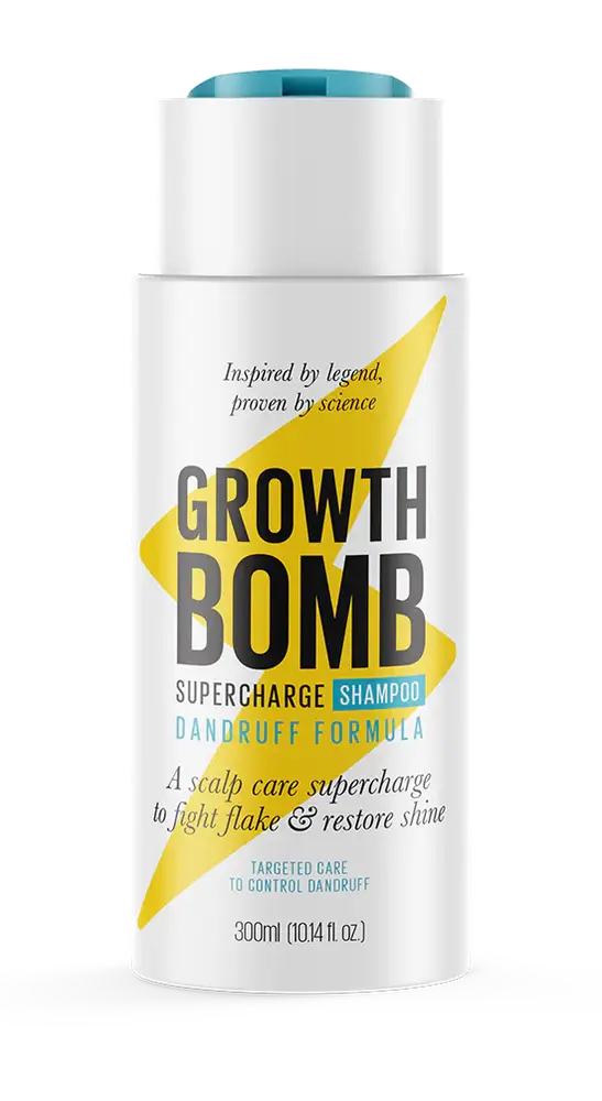 Growth Bomb Supercharge Shampoo Dandruff Formula