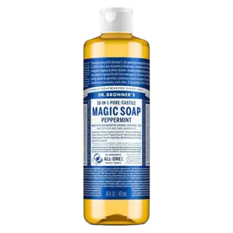 Dr. Bronner's Pure-Castile Magic Soap Peppermint