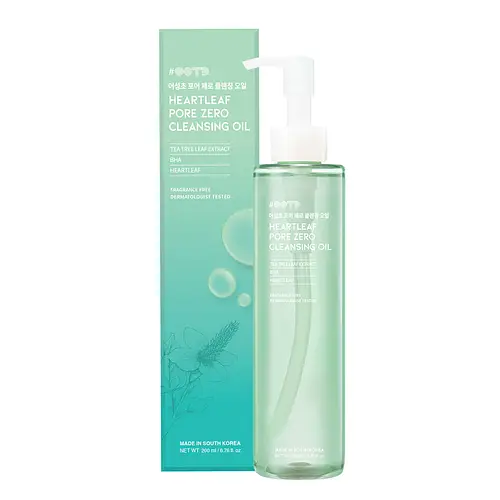#OOTD (oxygen of the day) Heartleaf Pore Zero Cleansing Oil