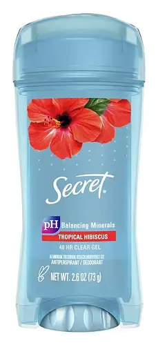 Secret Fresh Clear Gel Antiperspirant Deodorant Tropical Hibiscus