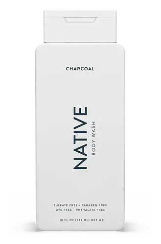 Native Body Wash Charcoal