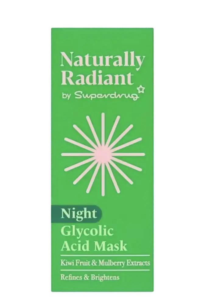 Superdrug Naturally Radiant Night Glycolic Acid Mask