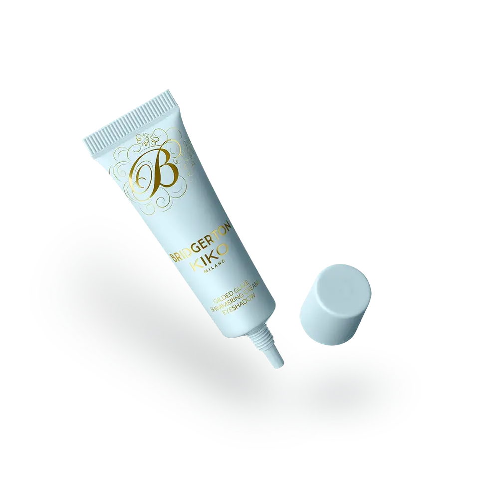 KIKO Milano Bridgerton Gilded Glaze Shimmering Cream Eyeshadow 01 Lady Whistledown's Whisper