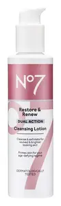 No7 Restore & Renew Dual Action Cleansing Lotion