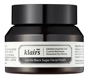 Dear, Klairs Gentle Black Sugar Facial Polish