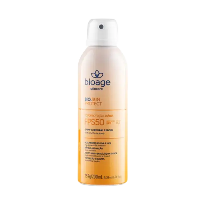 Bioage Skincare Bio.Sun Protect FPS50 Body And Facial Spray