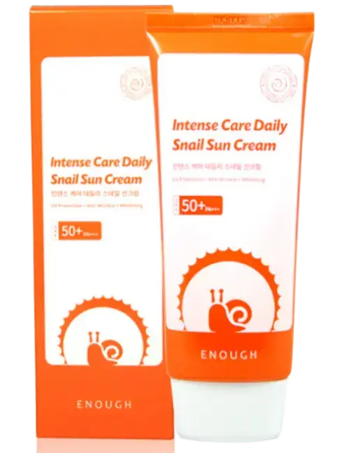 Enough Intense Care Daily Snail Sun Cream SPF50+ PA+++