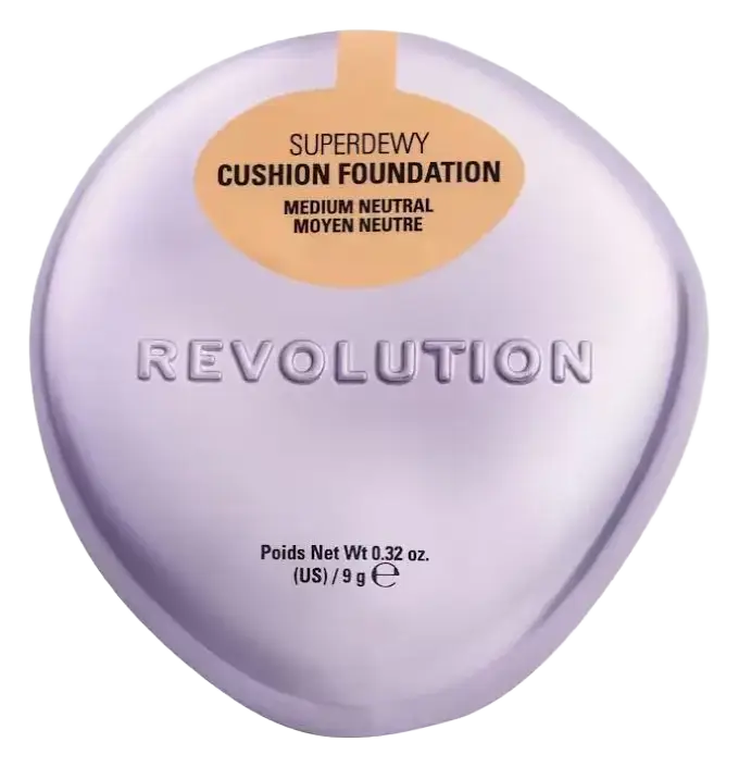 Revolution Beauty Superdewy Cushion Foundation Medium Neutral