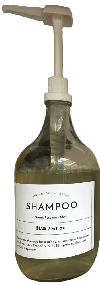 The Village Refillery Shampoo Rosemary Mint