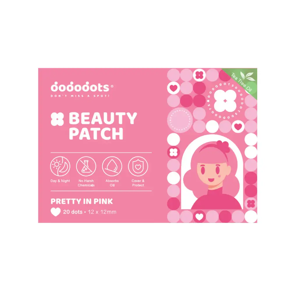 Dododots Beauty Patch Pretty in Pink (with Tea Tree Oil)