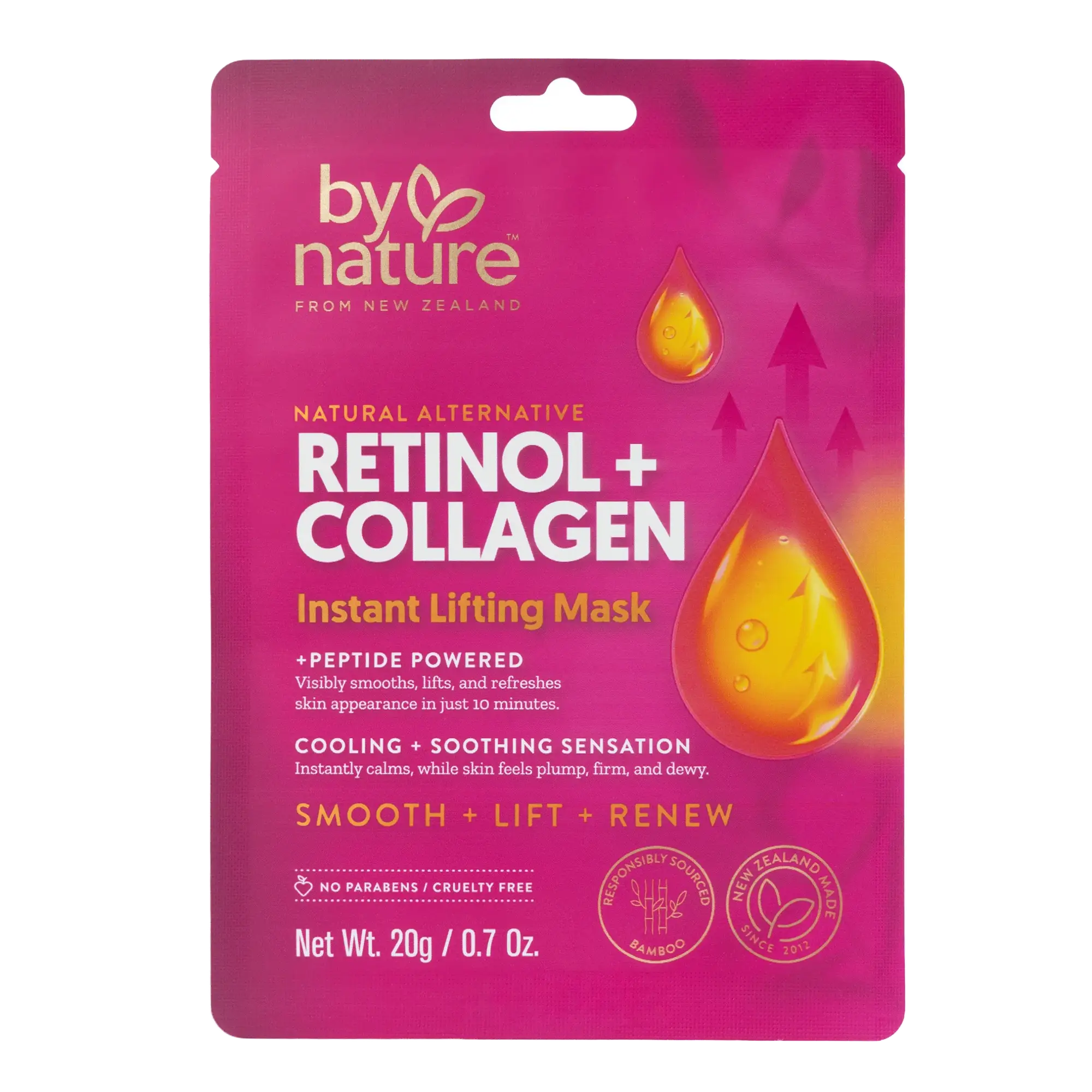 By Nature Retinol + Collagen Instant Lifting Mask