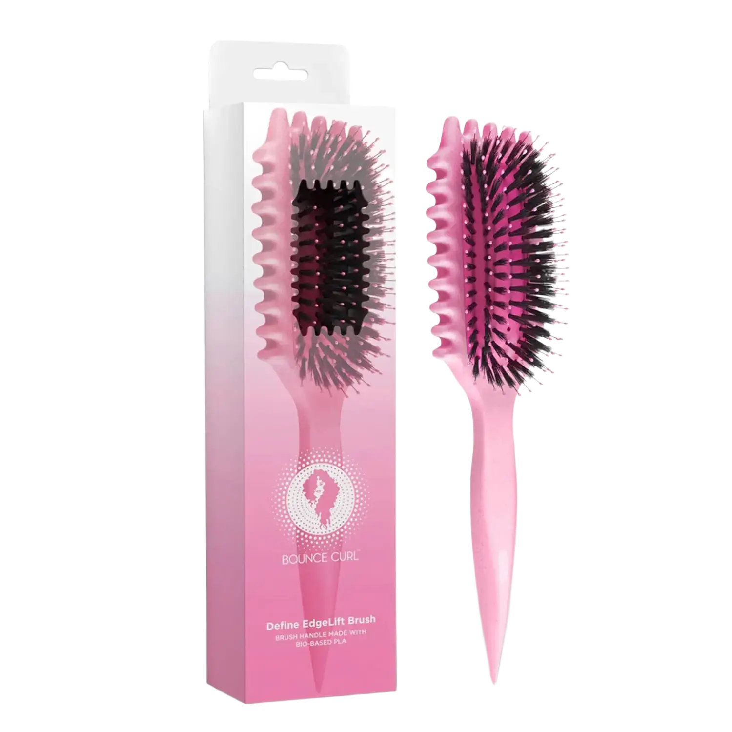 Bounce Curl Define Edgelift Brush Pink