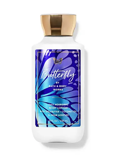 Bath & Body Works Daily Nourishing Body Lotion Butterfly