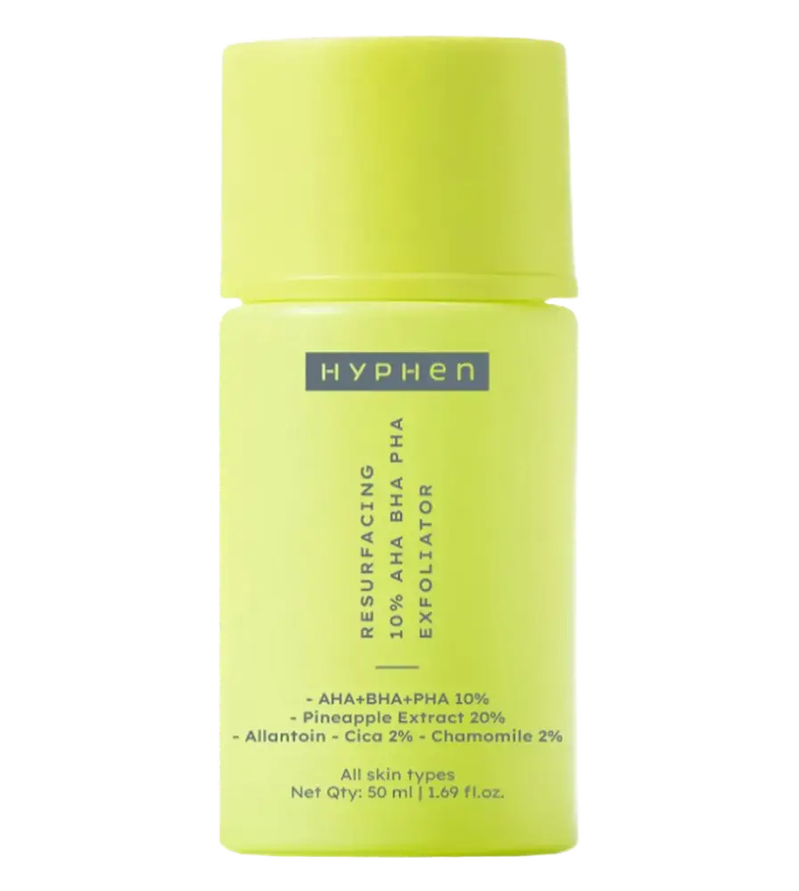 hyphen Resurfacing 10% AHA BHA PHA Exfoliator