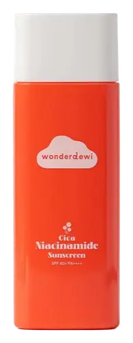 WonderDewi Cica Niacinamide Sunscreen SPF 50+